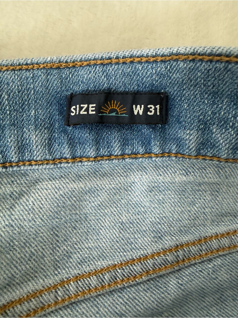 Faherty Women’s Blue Denim Cut Off Shorts Size 31 Waist E10 - Picture 3 of 11